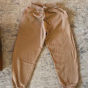 Noted Tan Joggers size Medium